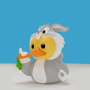 Looney Tunes Bugs Bunny Mini TUBBZ Cosplaying Duck Collectable Looney Tunes Bugs Bunny Mini TUBBZ Cosplaying Duck Collectable