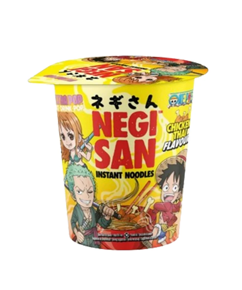 One Piece - Cup Noodles - Luffy - Zoro - Nami - Thai Chicken