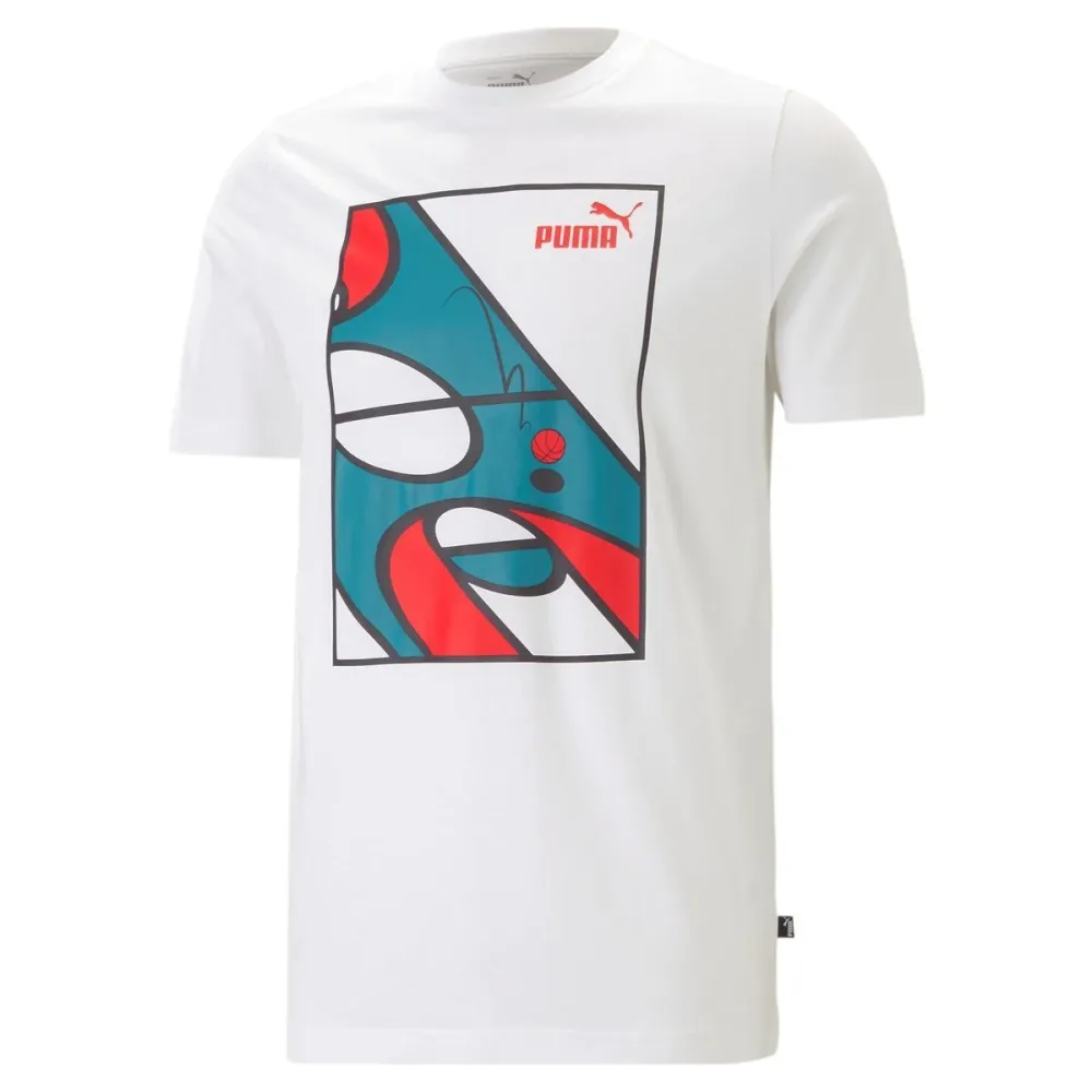 Puma T Shirt Uomo Graphics Court Tee