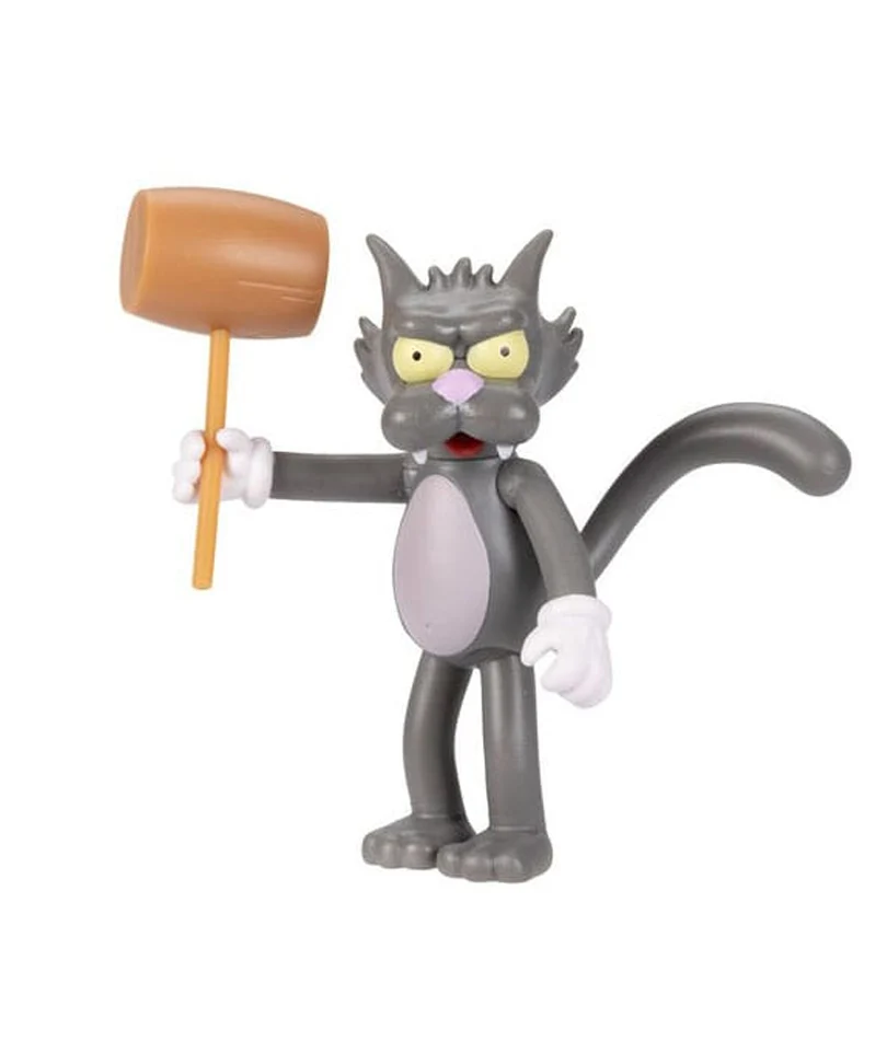Scratchy with Mallet - The Simpsons - Mini Figure Wave 2 - 7cm - immagine 2