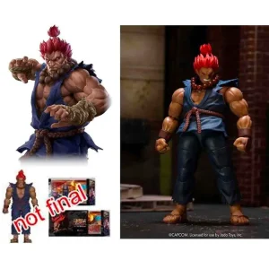 Street Fighter II: Akuma – Action Figure Deluxe in Scala 1:12 Street Fighter II: Akuma – Action Figure Deluxe in Scala 1:12