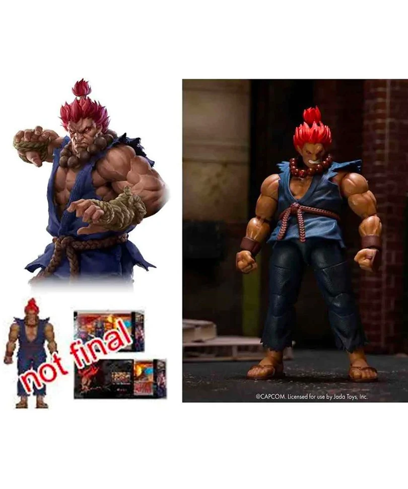 Street Fighter II: Akuma - Action Figure Deluxe in Scala 1:12