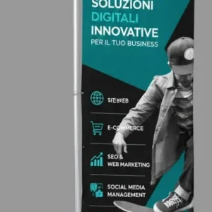 Flag Display | Bandiere da Esterno Personalizzate | Base Zavorrabile | 110 x 410 cm Flag Display | Bandiere da Esterno Personalizzate | Base Zavorrabile | 110 x 410 cm