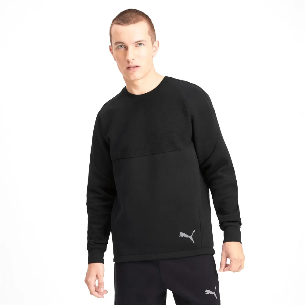 Puma Felpa Uomo Evostripe Crew - immagine 2