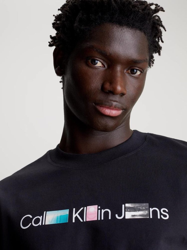 Calvin Klein T Shirt Uomo Photoprint Inst - immagine 3