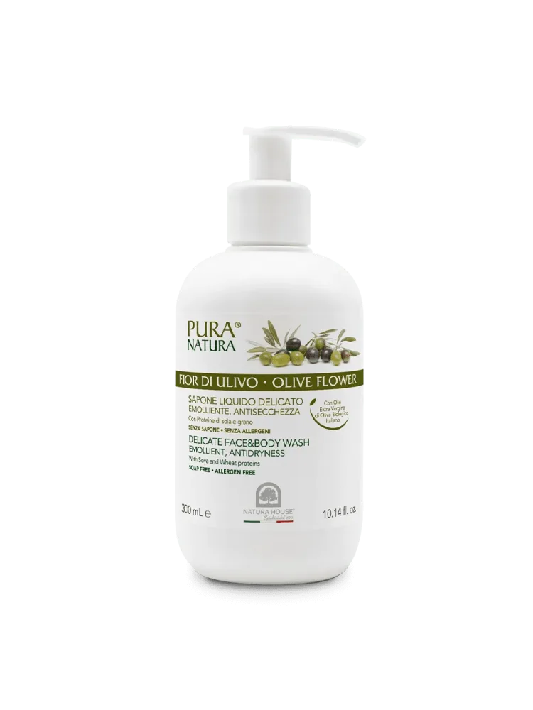 FIOR DI ULIVO SAPONE LIQUIDO Delicato, Emolliente e Anti Secchezza - immagine 2