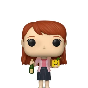 Erin Hannon with Happy Box and Champagn Erin Hannon with Happy Box and Champagn
