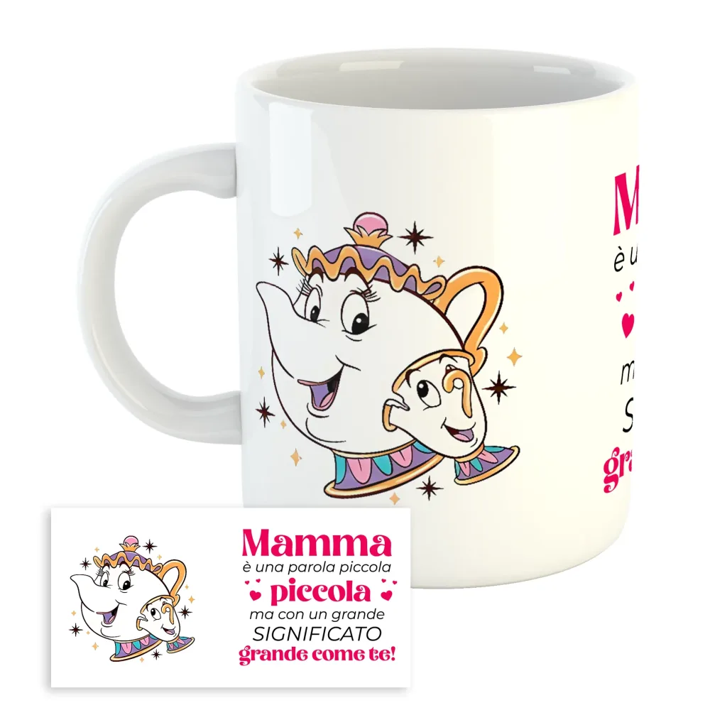 Tazza Mug Festa della Mamma – una parola piccola