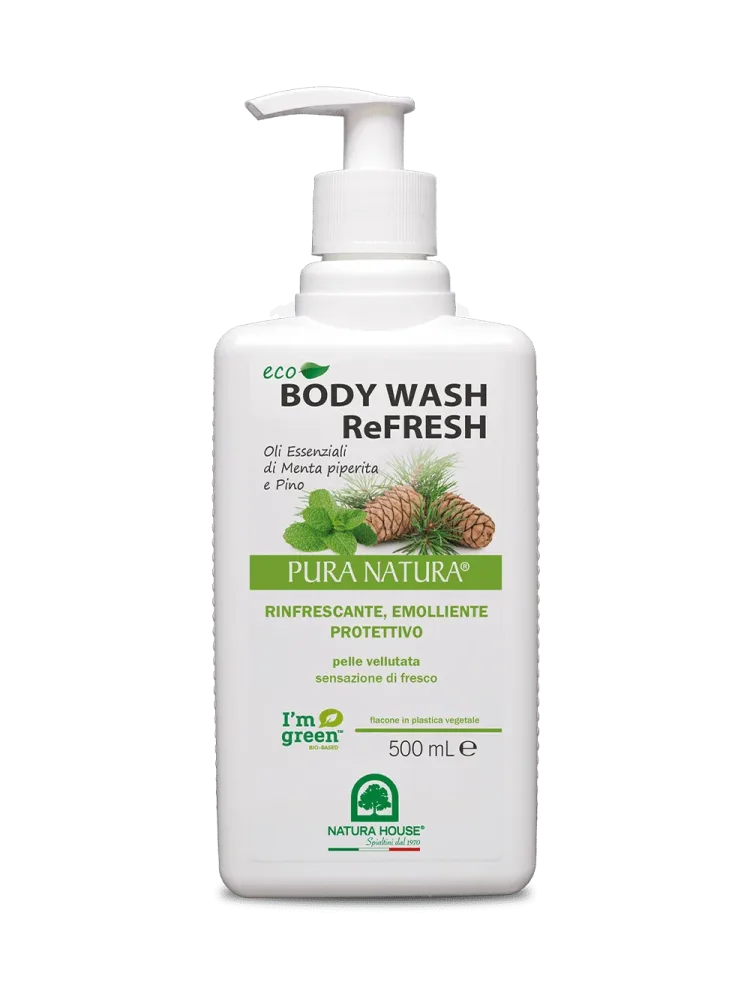 ECO BODY WASH REFRESH Menta e Pino - immagine 2