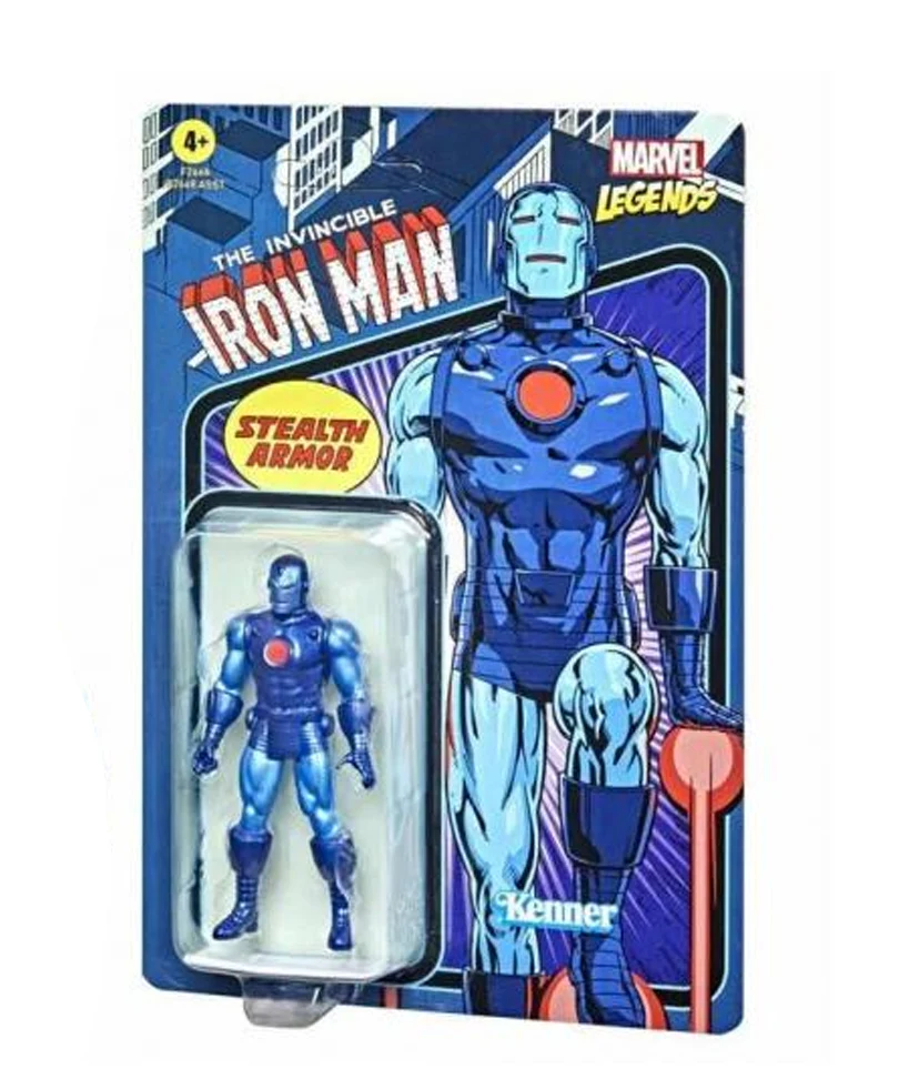 Marvel Legends Retro - Stealth Armor The Invincible Iron Man Action Figure - immagine 2