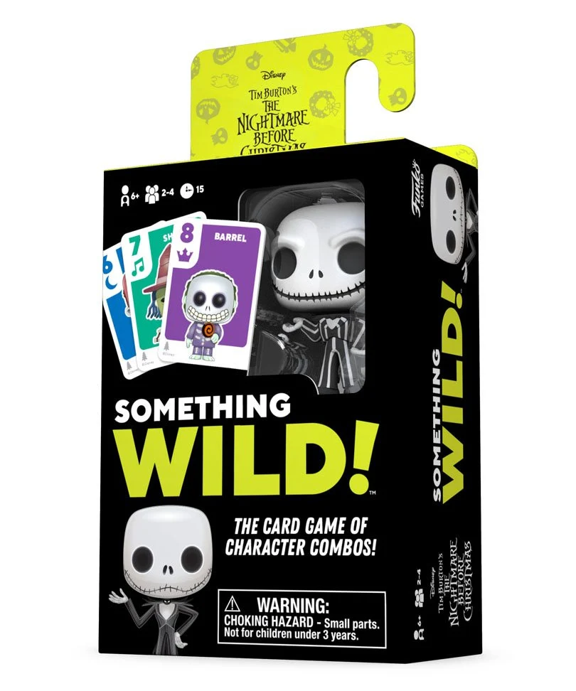 Nightmare Before Christmas Card Game Something Wild! Lingua Italiano - immagine 3