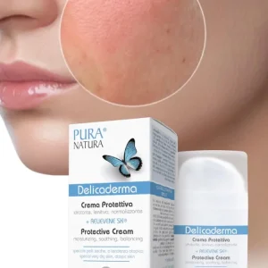 DELICADERMA CREMA PROTETTIVA e Lenitiva Specifica per Pelle affetta da Dermatite e Pelle molto Secca