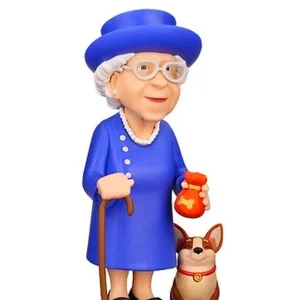 Queen Elizabeth II with her Corgi