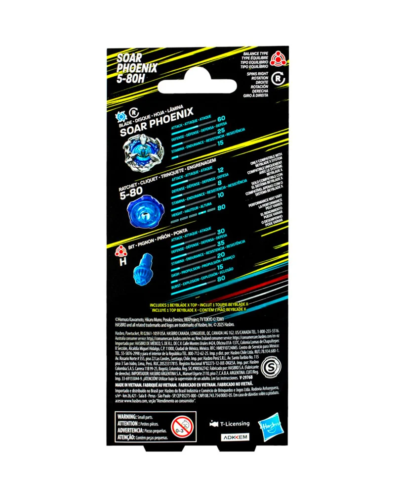 Beyblade X - Booster: Soar Phoenix 5-80H - immagine 3