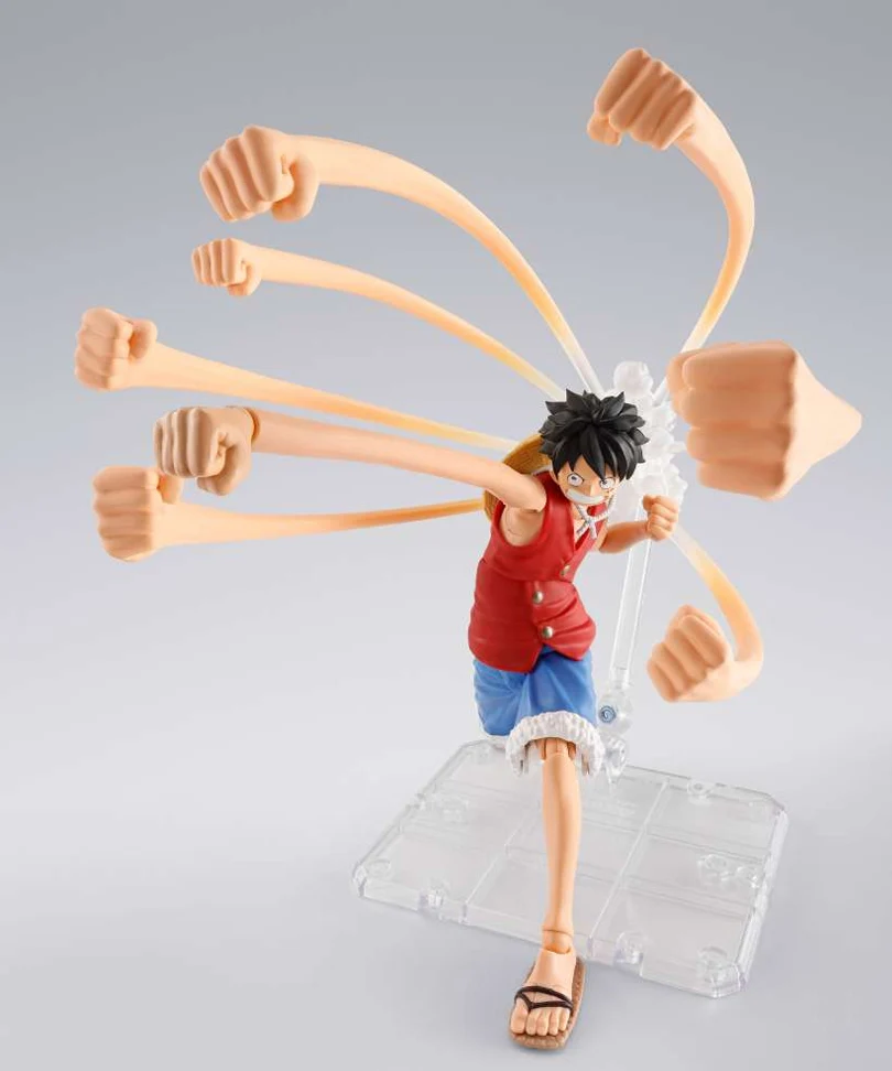 One Piece - Monkey D. Luffy Romance Dawn Gum-Gum - Action Figure S.H. Figuarts 15 cm - immagine 3