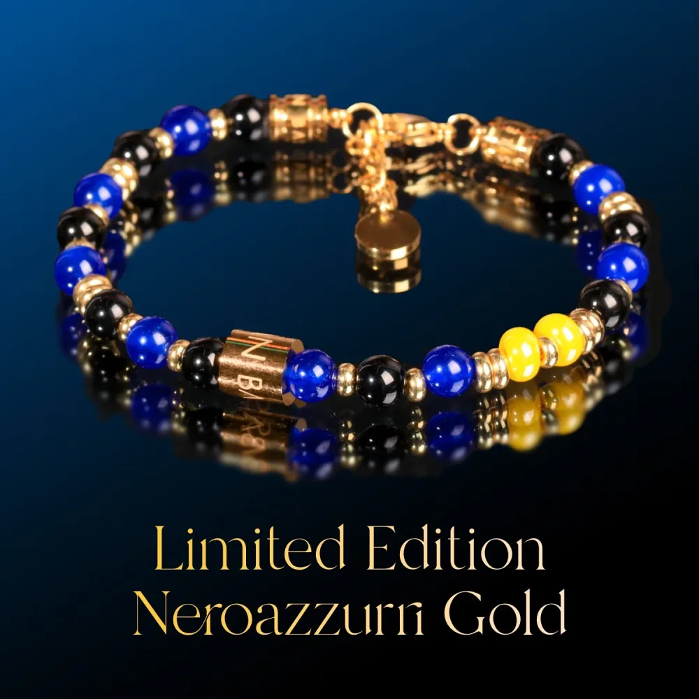NERO AZZURRI GOLD SCUDETTO 2 STELLE