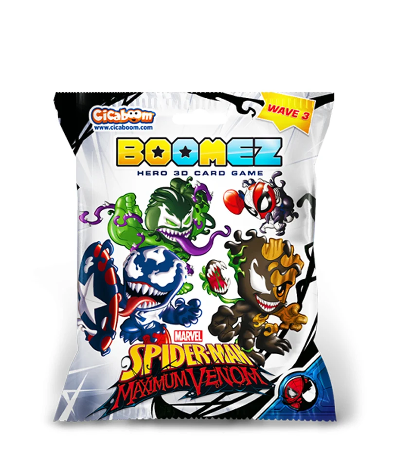 Marvel Boomez Hero 3D Card Game - Wave 3