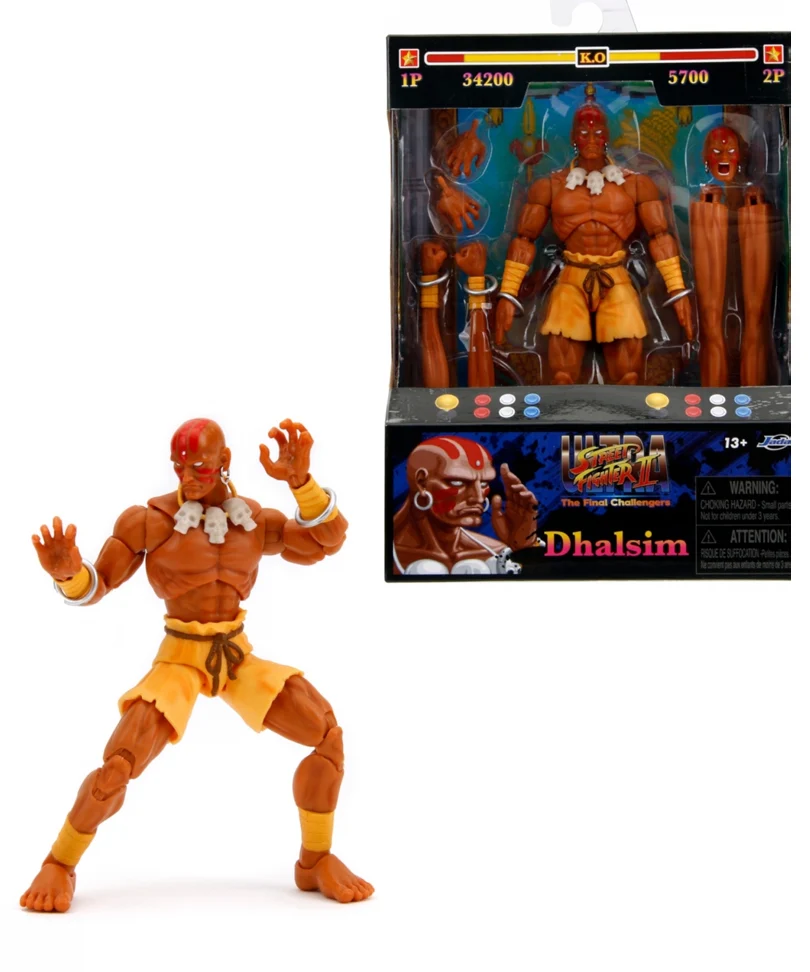 Street Fighter II: Dhalsim – Action Figure Deluxe in Scala 1:12 Street Fighter II: Dhalsim – Action Figure Deluxe in Scala 1:12