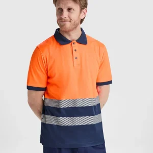 Polo ATRIO Alta Visibilità Maniche Corte – Traspirante con Fasce Riflettenti | Roly WRK Polo ATRIO Alta Visibilità Maniche Corte – Traspirante con Fasce Riflettenti | Roly WRK