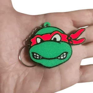 Portachiavi Raffaello Teenage Mutant Ninja Turtles 3D Portachiavi Raffaello Teenage Mutant Ninja Turtles 3D
