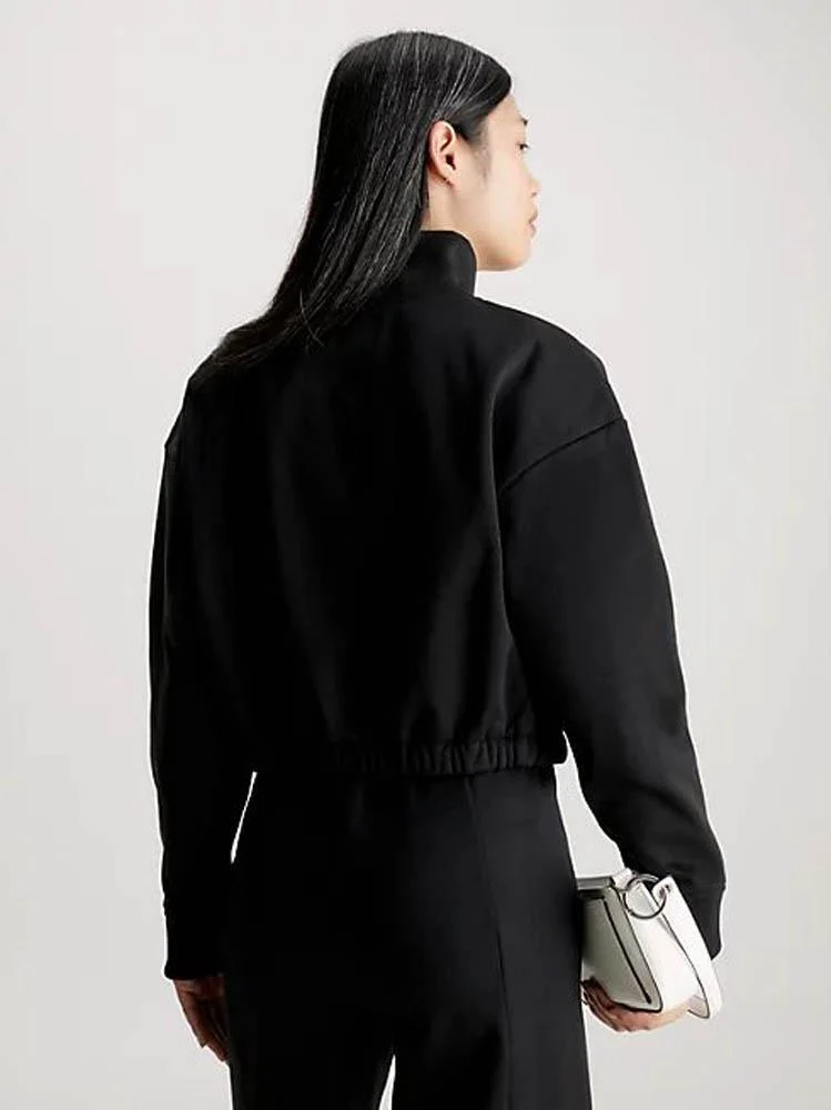 Calvin Klein Felpa Donna Waist Drawcord Rollneck - immagine 3