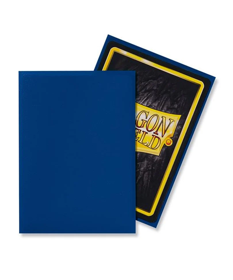 Dragon Shield - Standard Sleeves - Matte Blue (100 Sleeves) - immagine 2
