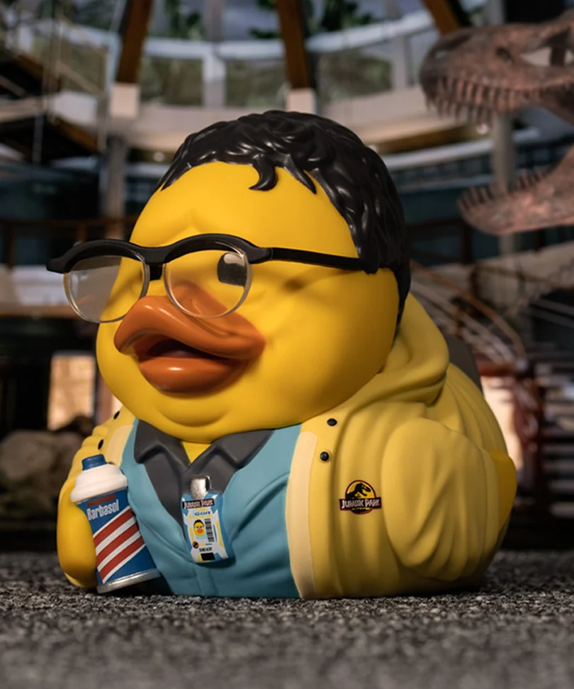 Jurassic Park Dennis Nedry TUBBZ Cosplaying Duck Collectible