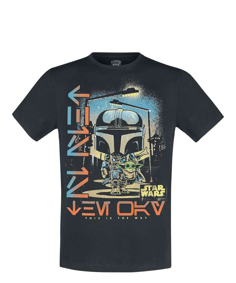 Star Wars T-Shirt The Mandalorian with Grogu