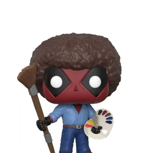 Deadpool as Bob Ross Deadpool as Bob Ross