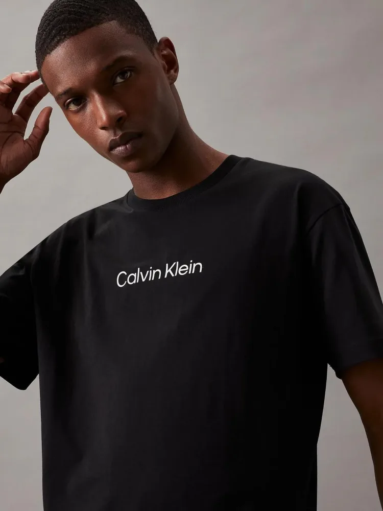 Calvin Klein T Shirt Uomo Hero Logo - immagine 3