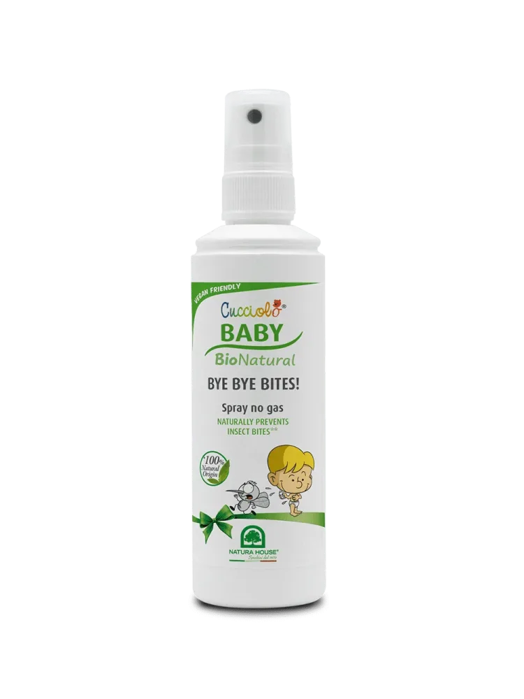 CUCCIOLO Baby BIO Natural BYE BYE BITES SPRAY No Gas Protezione dalle punture di insetti - immagine 3
