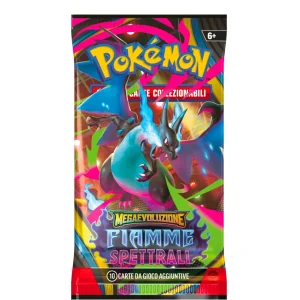 Pokemon Card Game – Booster Pack – Megaevoluzione Fiamme Spettrali Pokemon Card Game – Booster Pack – Megaevoluzione Fiamme Spettrali