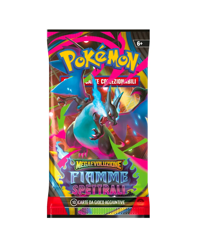 Pokemon Card Game - Booster Pack - Megaevoluzione Fiamme Spettrali