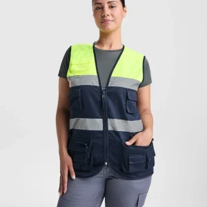 Gilet Multitasche Bicolore Alta Visibilità BETA – Fasce Riflettenti Gilet Multitasche Bicolore Alta Visibilità BETA – Fasce Riflettenti