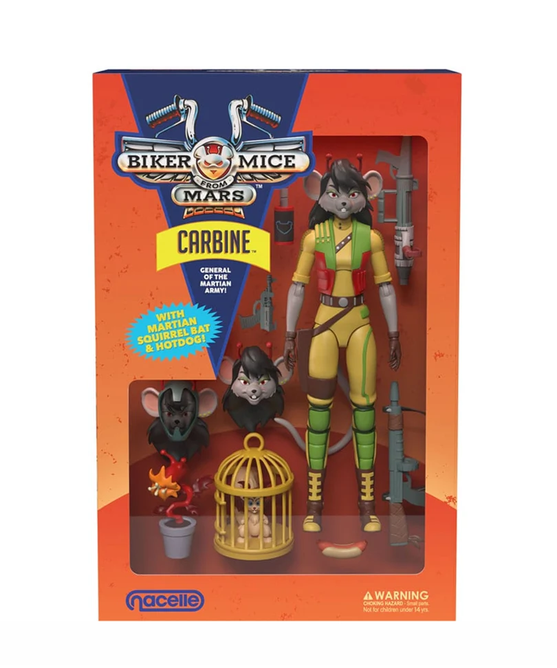 Biker Mice From Mars - Carbine - Action Figure 23 cm