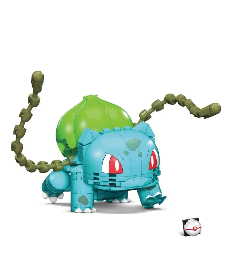 Pokémon Mega Construx Wonder Builders Construction Set Bulbasaur 10 cm