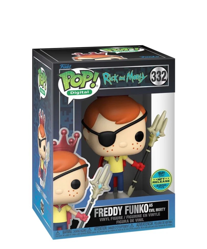 Freddy Funko as Evil Morty