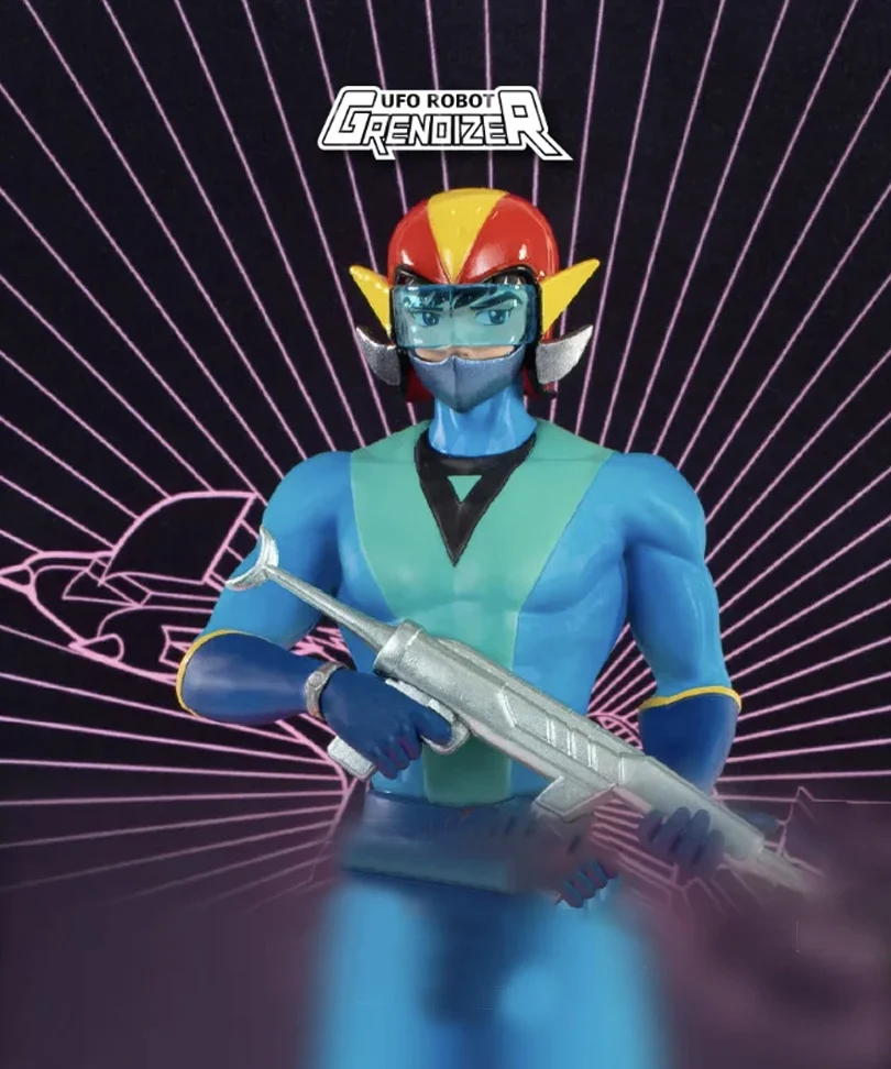 Grendizer - Kabuto Koji (Alcor) - Neon Figure - immagine 3
