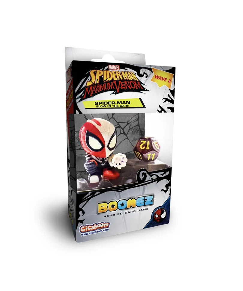 Marvel Spider-Man Maximum Venom - Boomez - Spider-Man (Glow in the Dark) Wave 3
