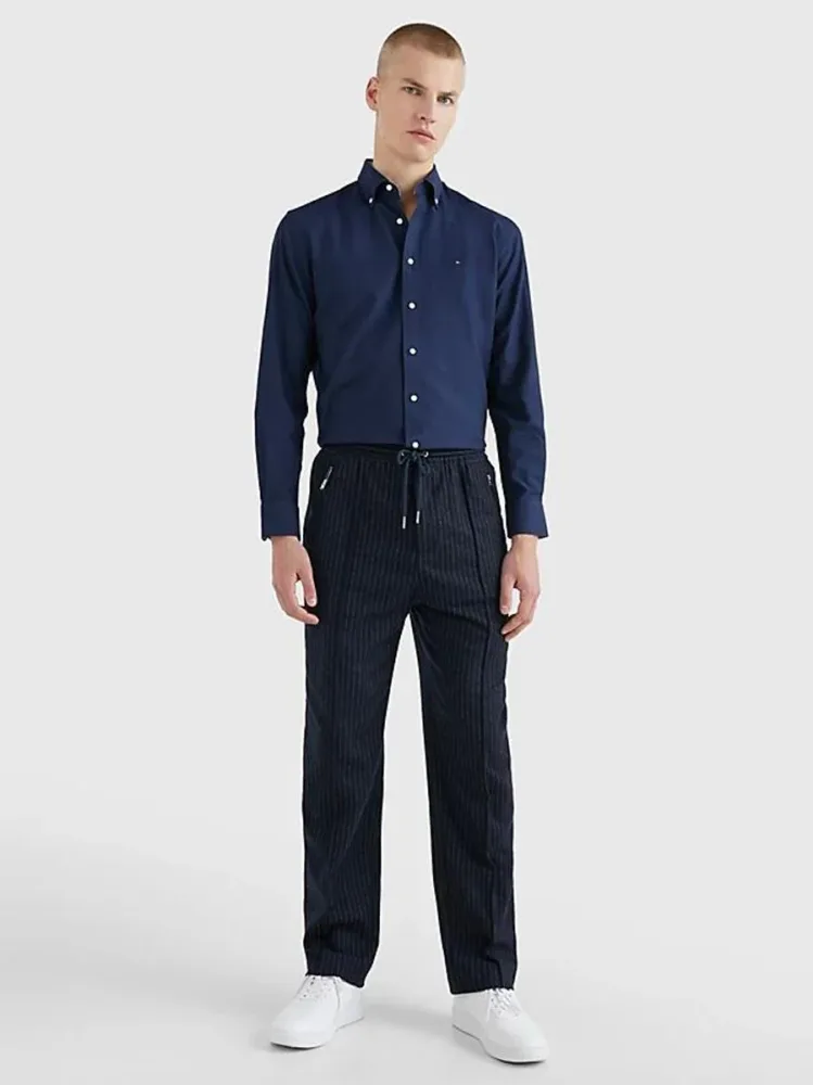 Tommy Hilfiger Camicia Uomo Cl-w Solid - immagine 3