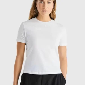 Tommy Hilfiger T Shirt Donna Fluid Ess Tommy Hilfiger T Shirt Donna Fluid Ess