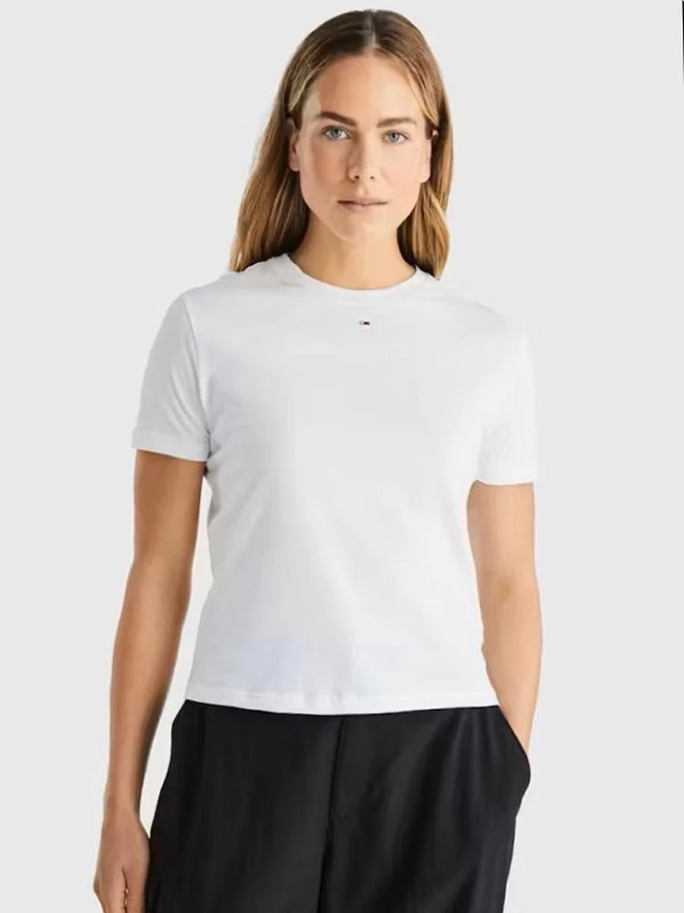 Tommy Hilfiger T Shirt Donna Fluid Ess