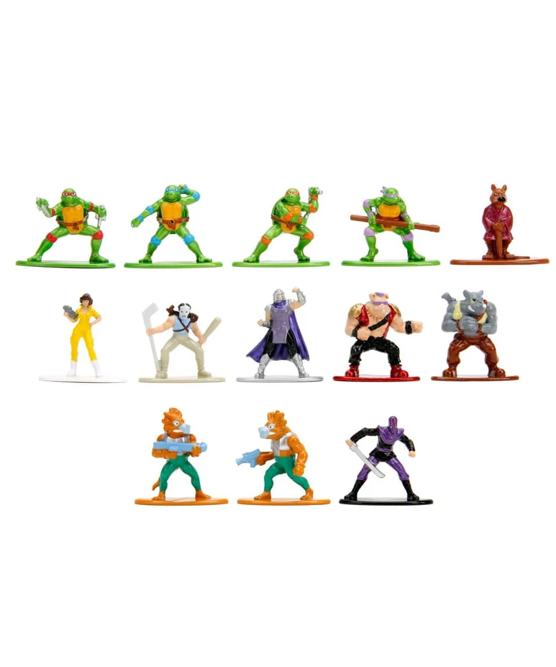 Teenage Mutant Ninja Turtles - Nano Metalfigs Diecast Mini Figures 4 cm - immagine 2
