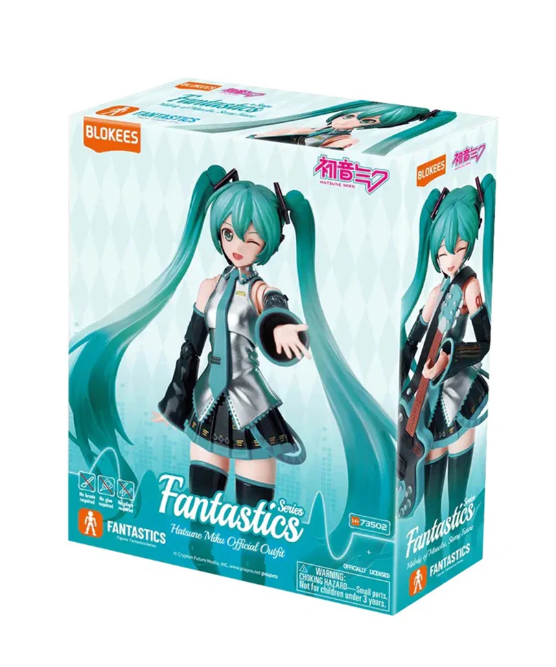Hatsune Miku Blokees Plastic Model Kit Fantastics Series Hatsune Miku