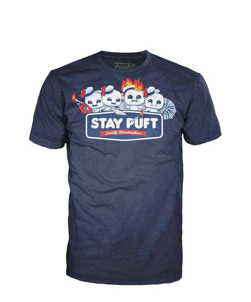 Funko Ghostbusters T-Shirt Stay Puft Quality Marshmallows (Taglia S)