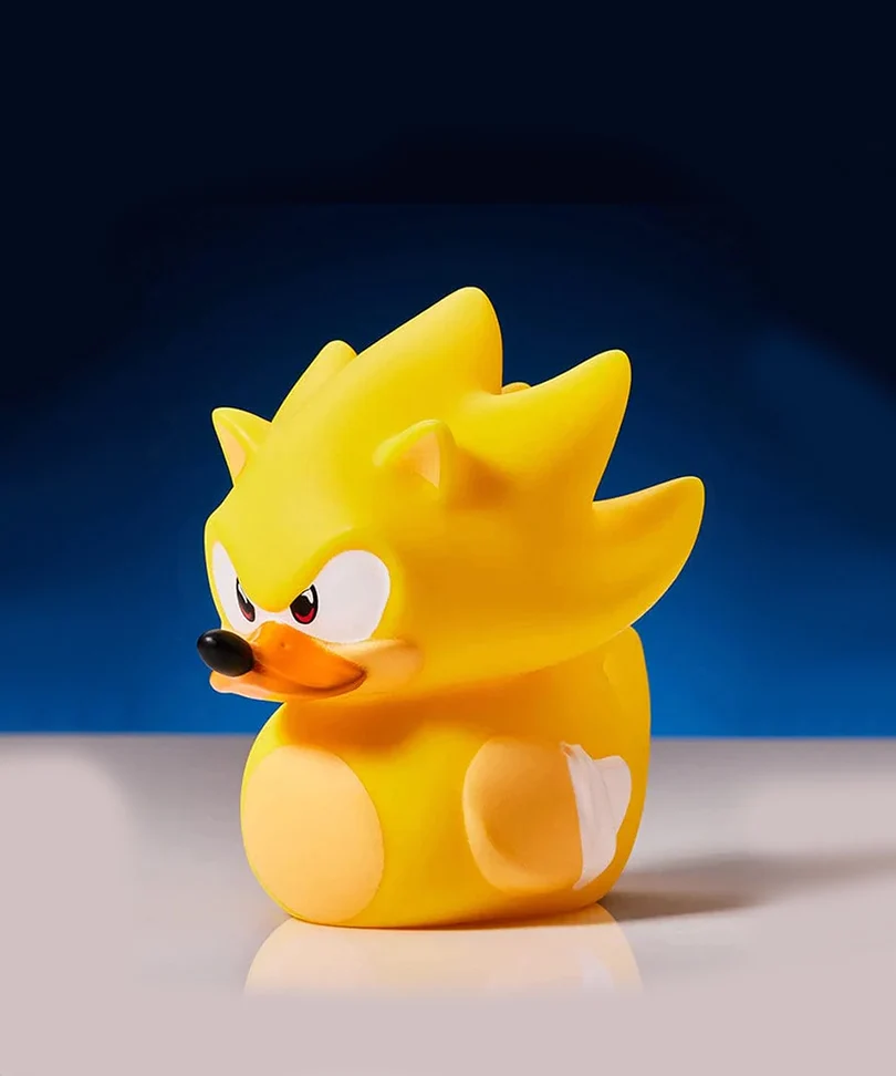 Sonic The Hedgehog Super Sonic Mini TUBBZ Cosplaying Duck Collectable