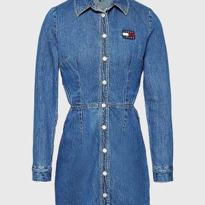 Tommy Hilfiger Abito Donna Cut Out Fitted Tommy Hilfiger Abito Donna Cut Out Fitted