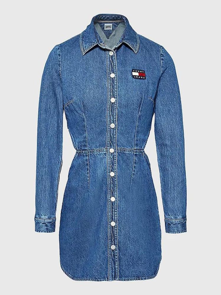 Tommy Hilfiger Abito Donna Cut Out Fitted