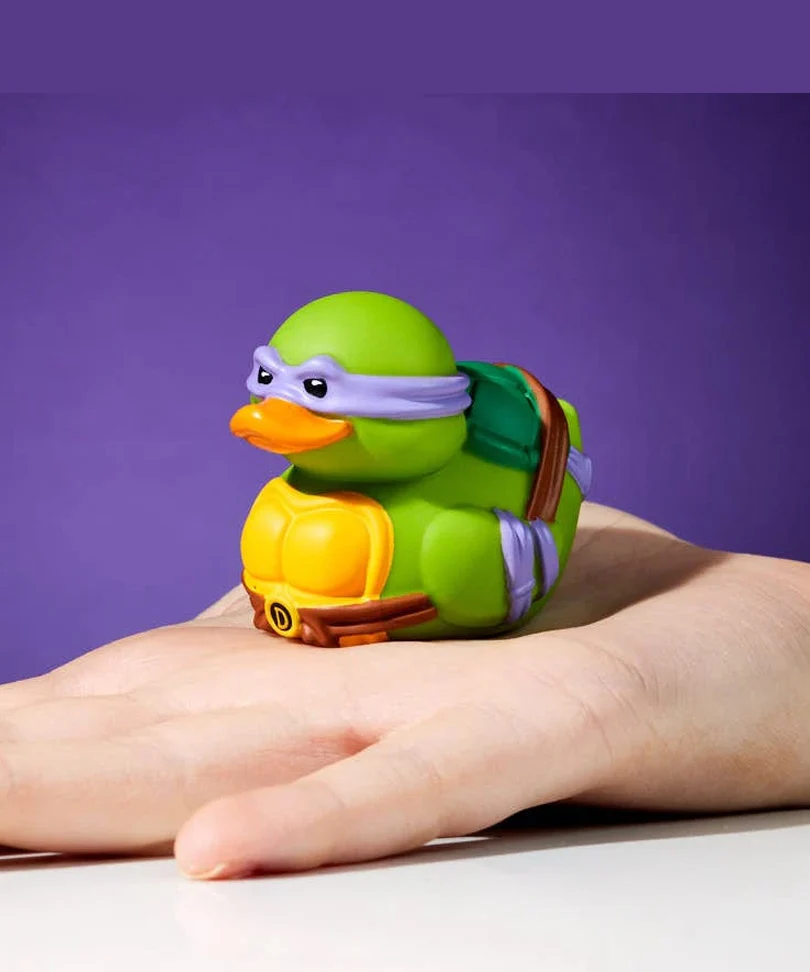 Teenage Mutant Ninja Turtles Donatello Mini TUBBZ Cosplaying Duck Collectable - immagine 3