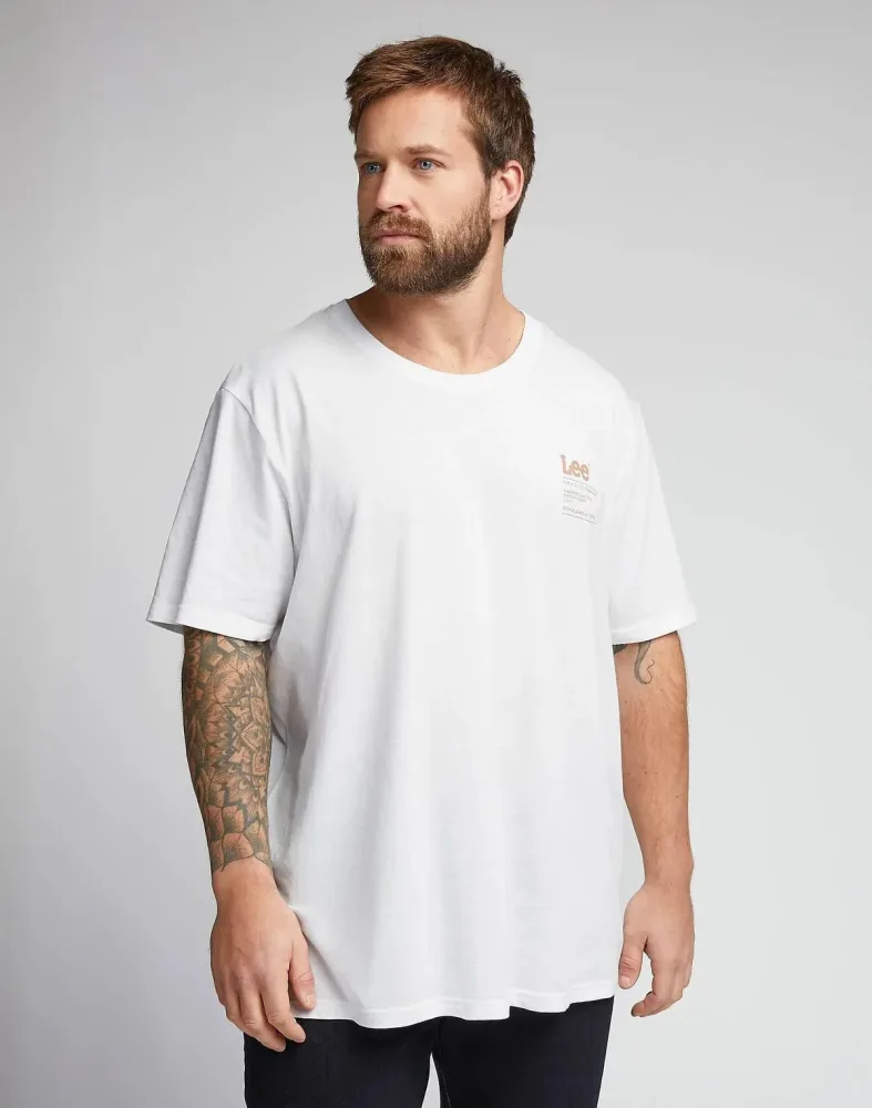 Lee T Shirt Uomo Small Logo Tee